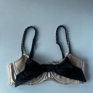 Victoria Secret bralet with diamond straps